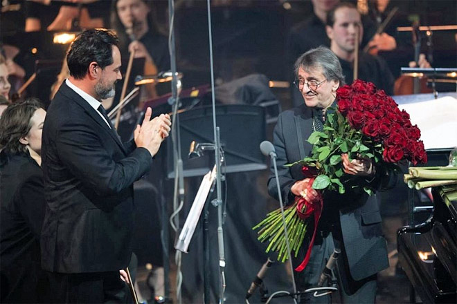 Юрий Башмет отпраздновал день рождения на сцене Концертного зала имени П.И. Чайковского